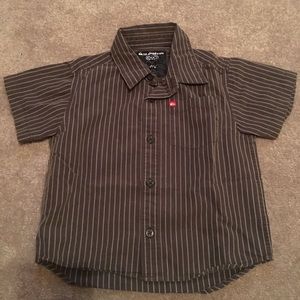 Quiksilver youth boys button down shirt